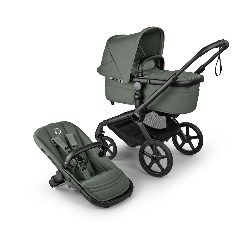 Bugaboo Fox 5 Renew Complete Set Forest Green/Chassis Black