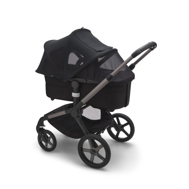 Bugaboo  Fox 5 Renew Sonnendach mit Lüftungsfenster Midnight Black