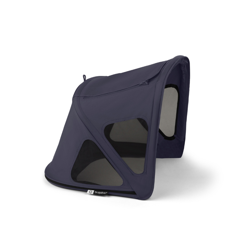 Bugaboo Donkey Sun Canopy with Ventilated Window Deep Indigo