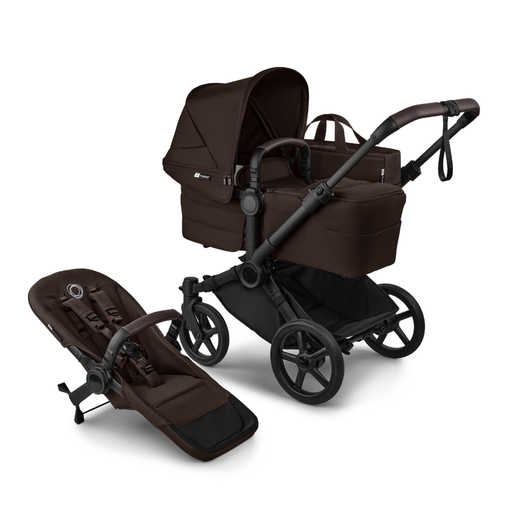 Bugaboo  Donkey 6 Single Essential Kinderwagen Bundle Cocoa Brown