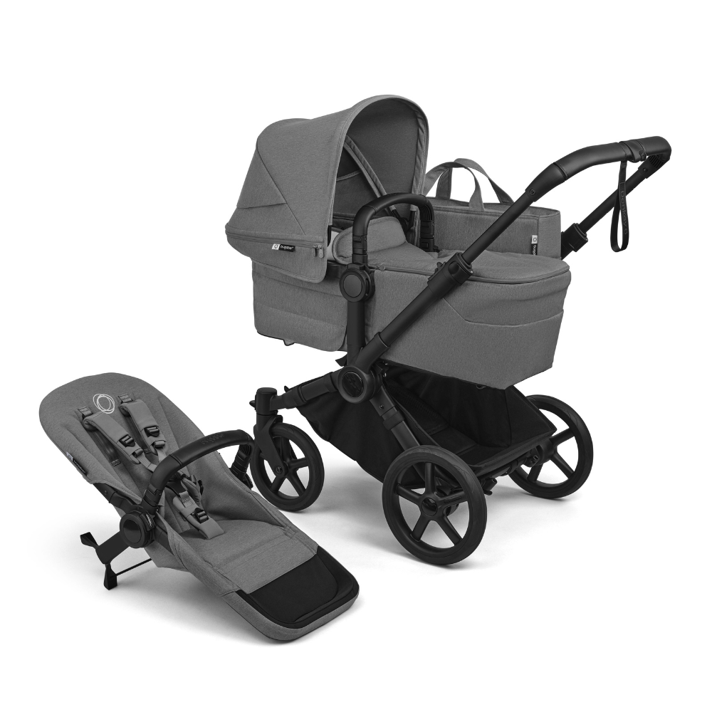 Bugaboo  Donkey 6 Single Essential Kinderwagen Bundle Moon Grey