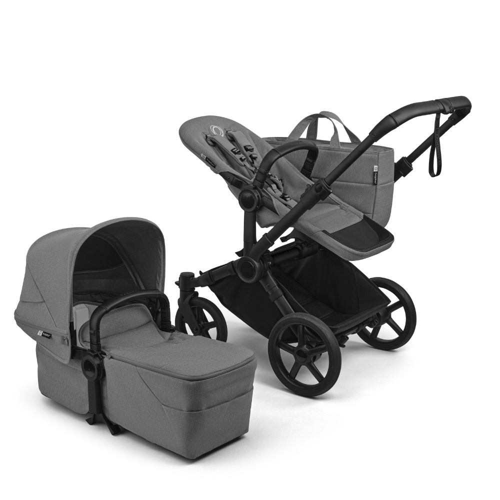 Bugaboo  Donkey 6 Single Essential Kinderwagen Bundle Moon Grey