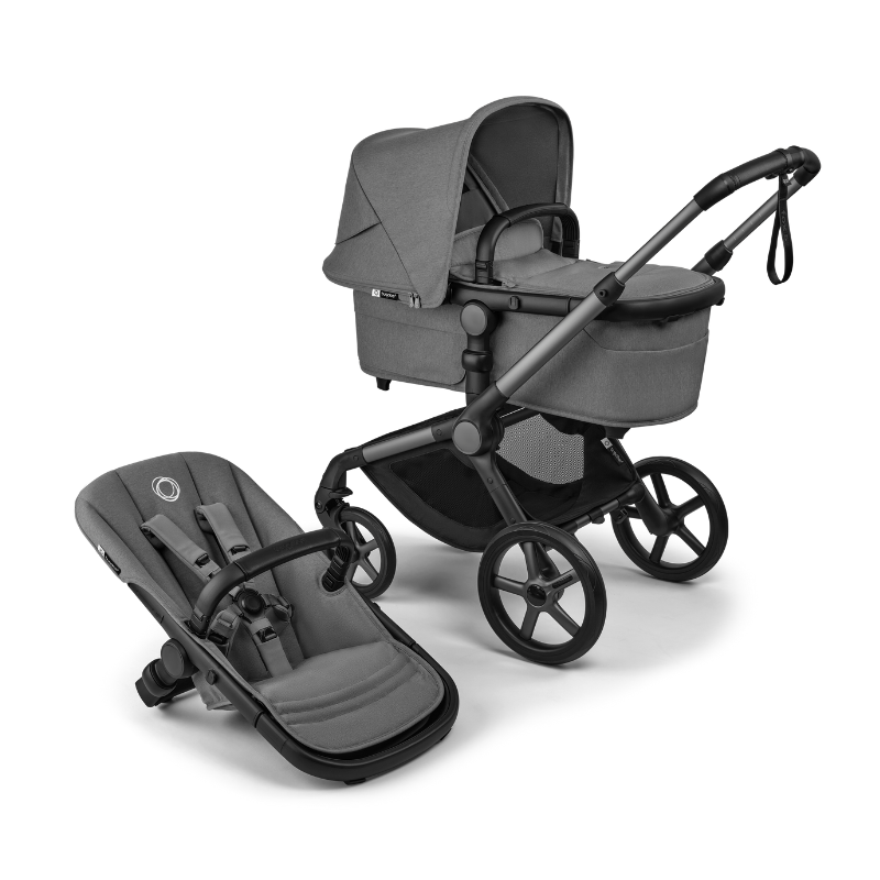 Bugaboo Fox 5 Renew ensemble complet Gris Lune / Châssis Graphite