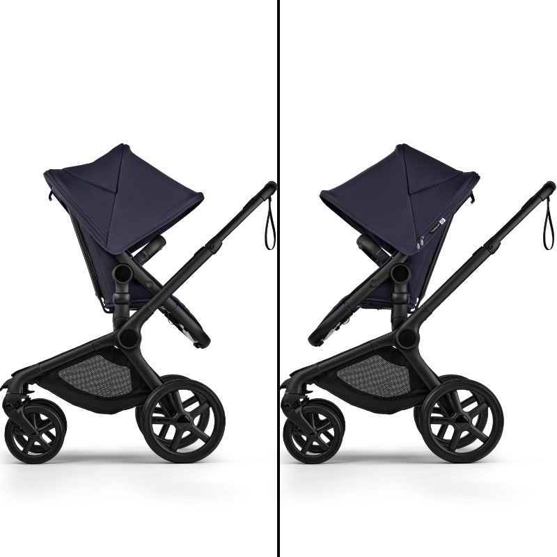 Bugaboo Fox 5 Renew ensemble complet Deep Indigo /Châssis Black