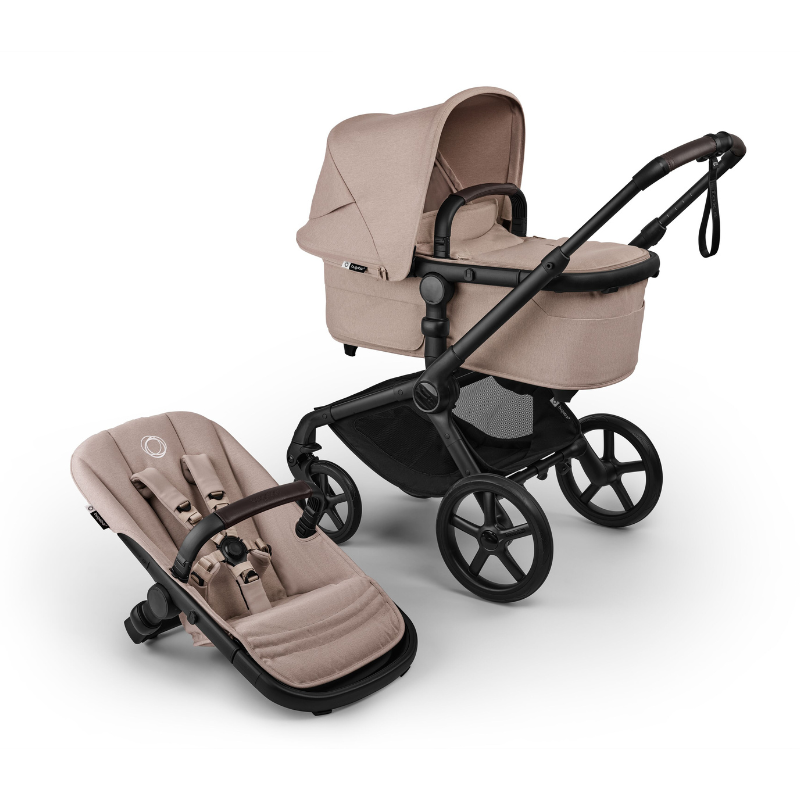 Bugaboo  Fox 5 Renew Komplettset  Desert Taupe Melange /Gestell Black - Online MY SNOWFLAKE