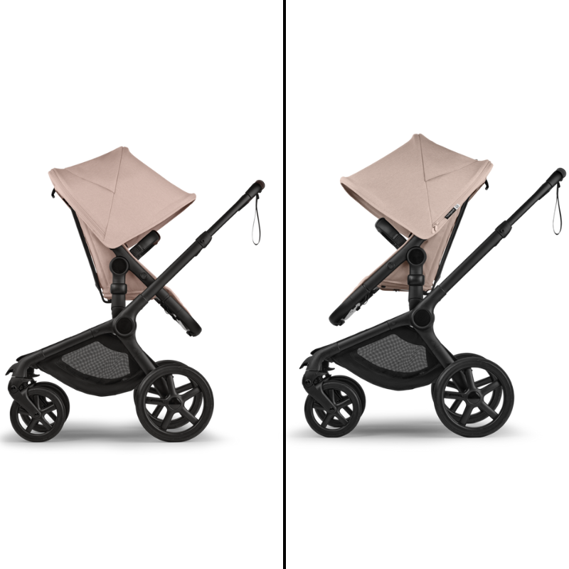 Bugaboo  Fox 5 Renew Komplettset  Desert Taupe Melange /Gestell Black - Online MY SNOWFLAKE