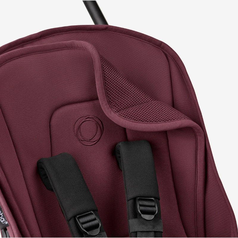 Bugaboo Doublure de siège double confort Rouge cerise