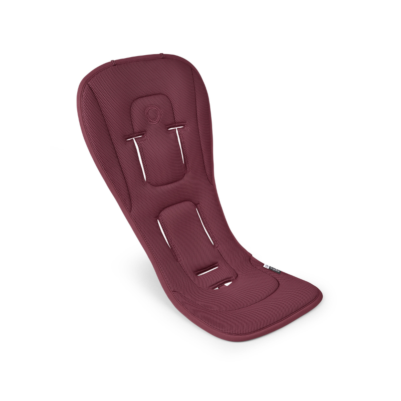 Bugaboo Doublure de siège double confort Rouge cerise