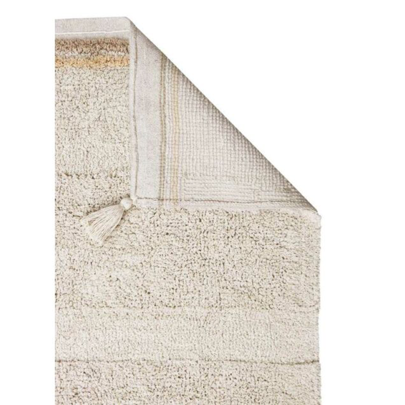 Lorena Canals Baumwollteppich 'Bloom' Waschbar Natural
