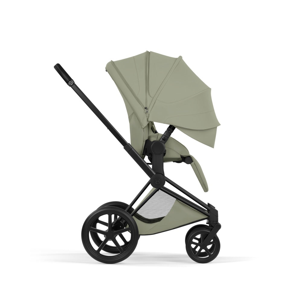 Cybex Priam Style Matt Black/Sage Green