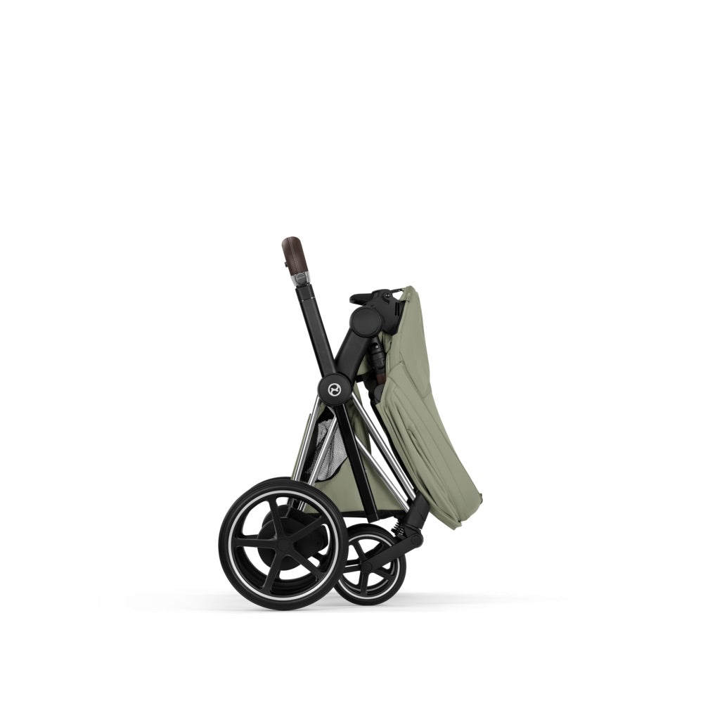 Cybex  e-Priam Style Chrome Brown/Sage Green