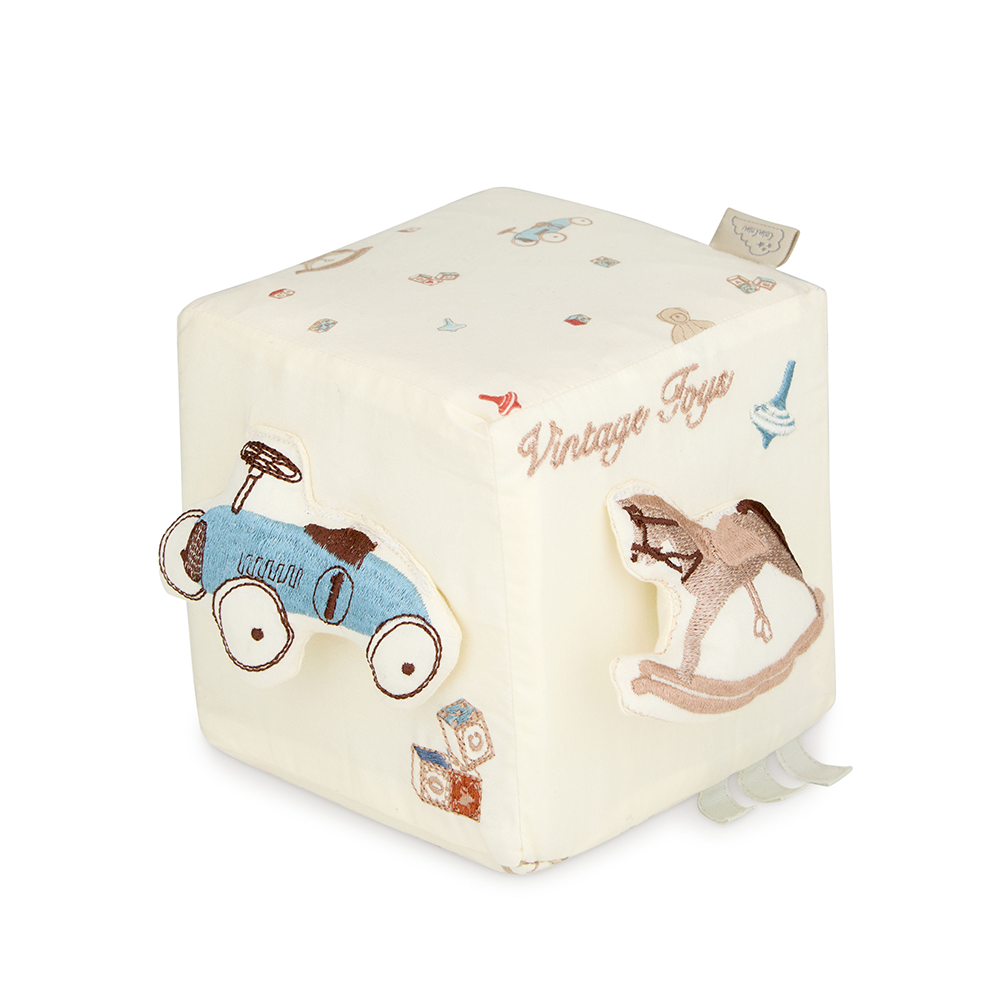 Cam Cam Copenhagen Activity-Würfel Vintage Toys - Online MY SNOWFLAKE
