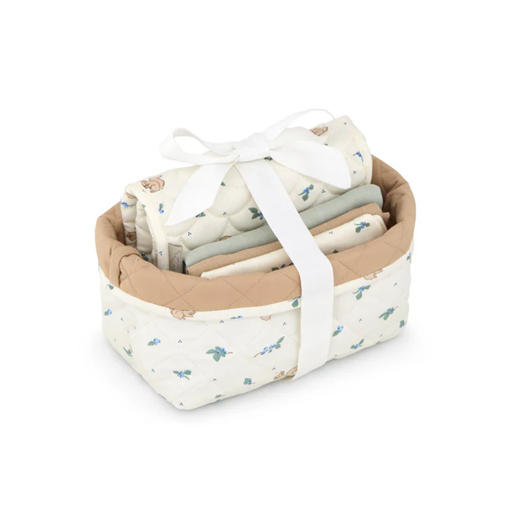 Cam Cam Copenhagen Gift Basket for Birth Blueberries