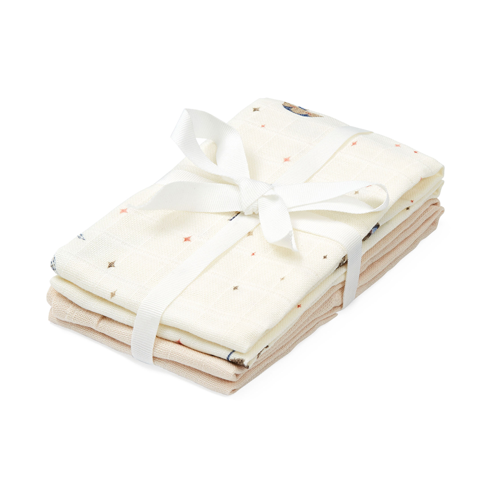 Cam Cam Copenhagen 4er Pack Waschlappen Carousel - Online MY SNOWFLAKE
