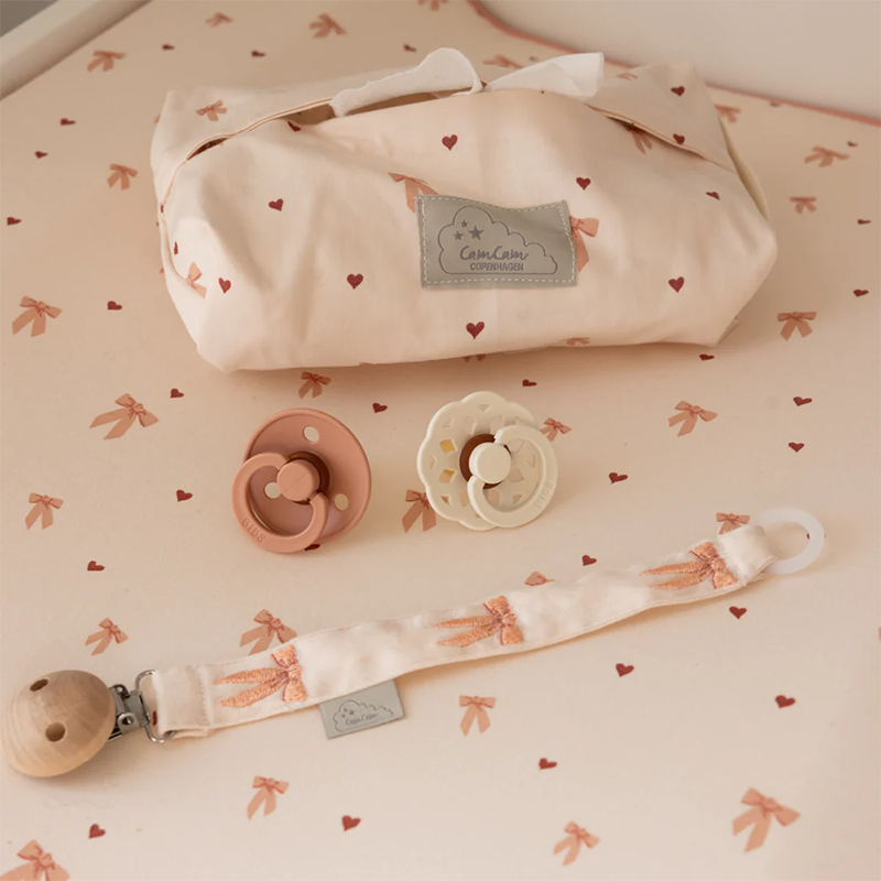 Cam Cam Copenhagen Feuchttücher-Cover Bows - Online MY SNOWFLAKE