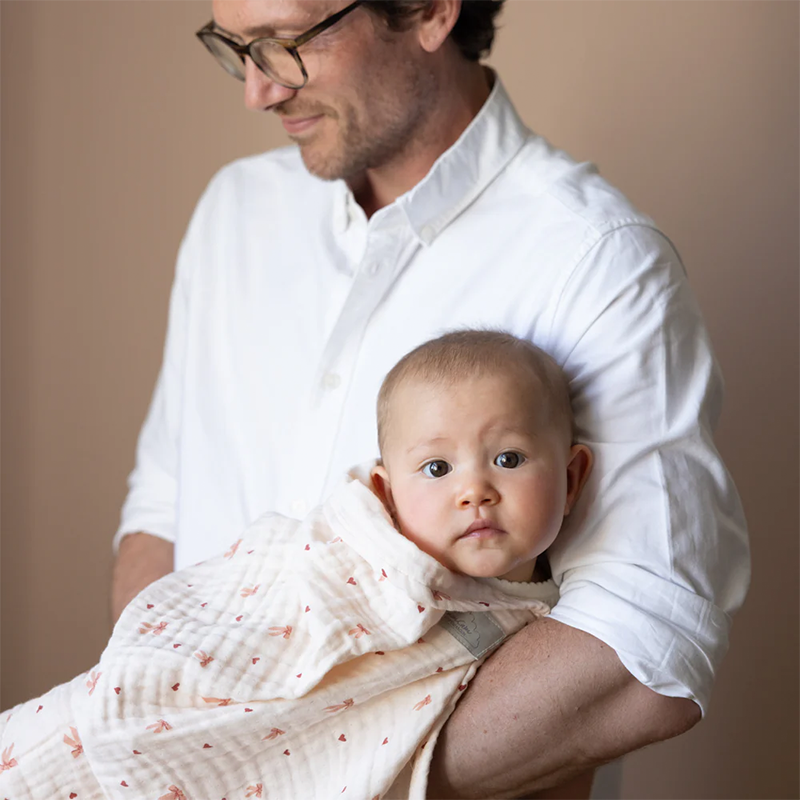 Cam Cam Copenhagen Musselin Babydecke Bows
