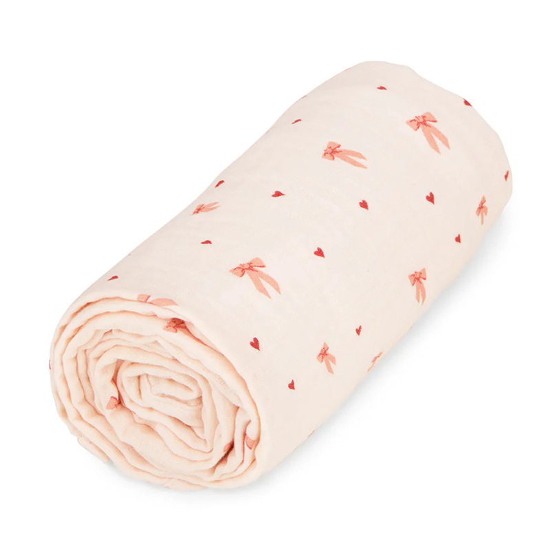 Cam Cam Copenhagen Musselin Babydecke Bows