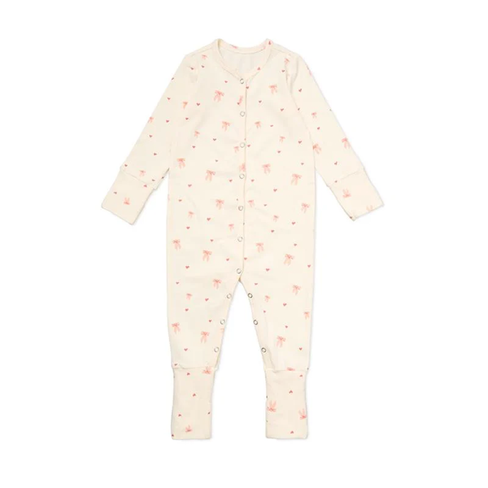 Cam Cam Copenhagen Strampler 'Ellinor' Bows - Online MY SNOWFLAKE
