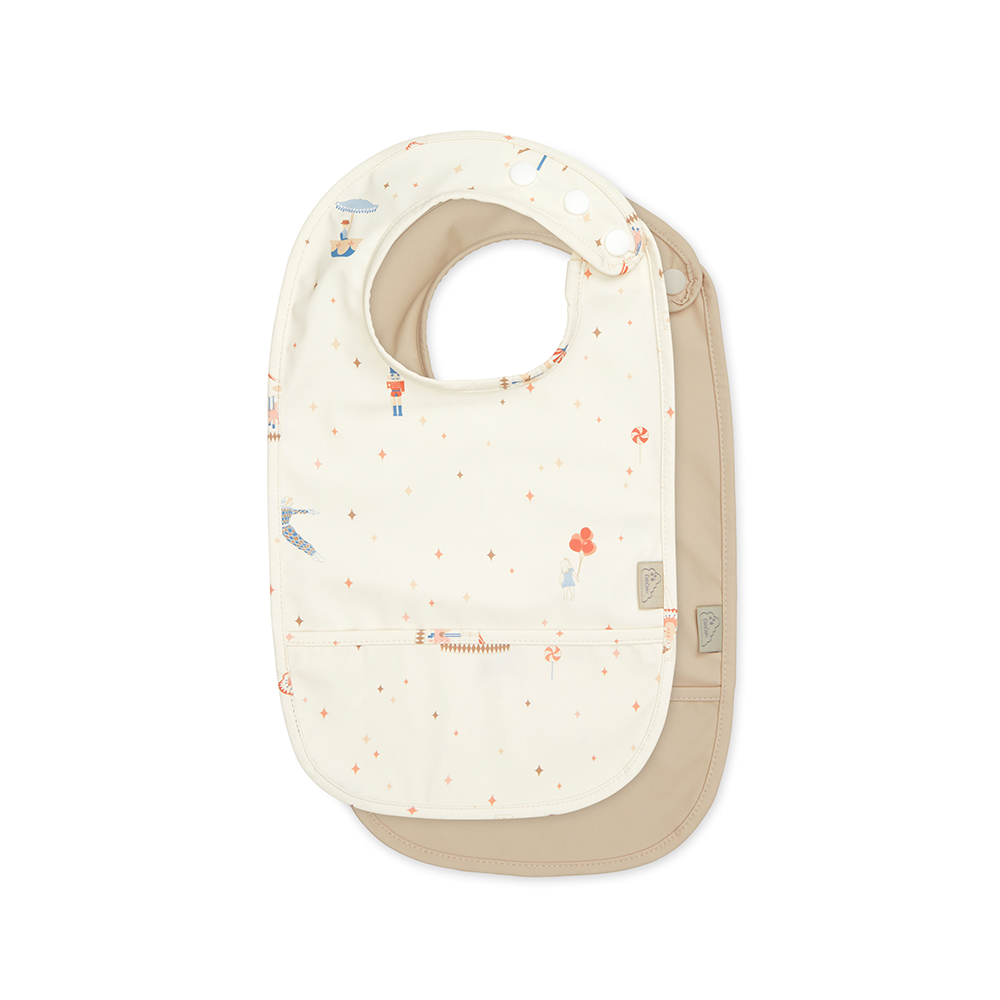 Cam Cam Copenhagen Bib 2-pack Carousel