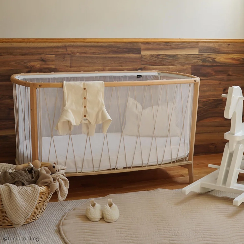 Charlie Crane  Babybett 'KIMI' mit Matratze und Matratzenschutz Desert - Online MY SNOWFLAKE