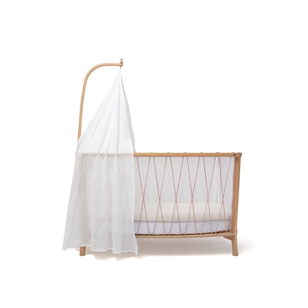 Ciel de lit Charlie Crane 'KIMI' Blanc