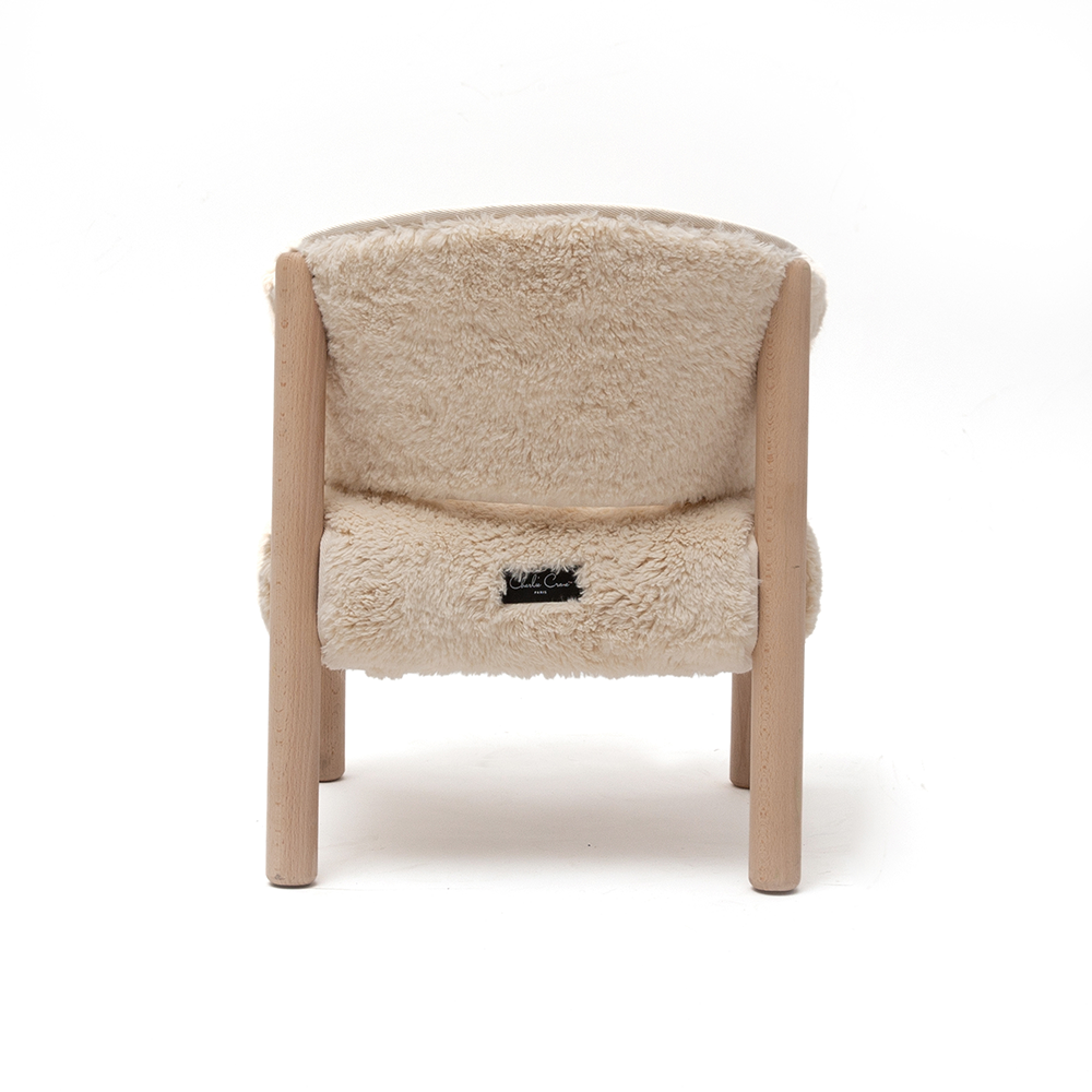 Charlie Crane Children's High Chair 'SABA' Fur Milk