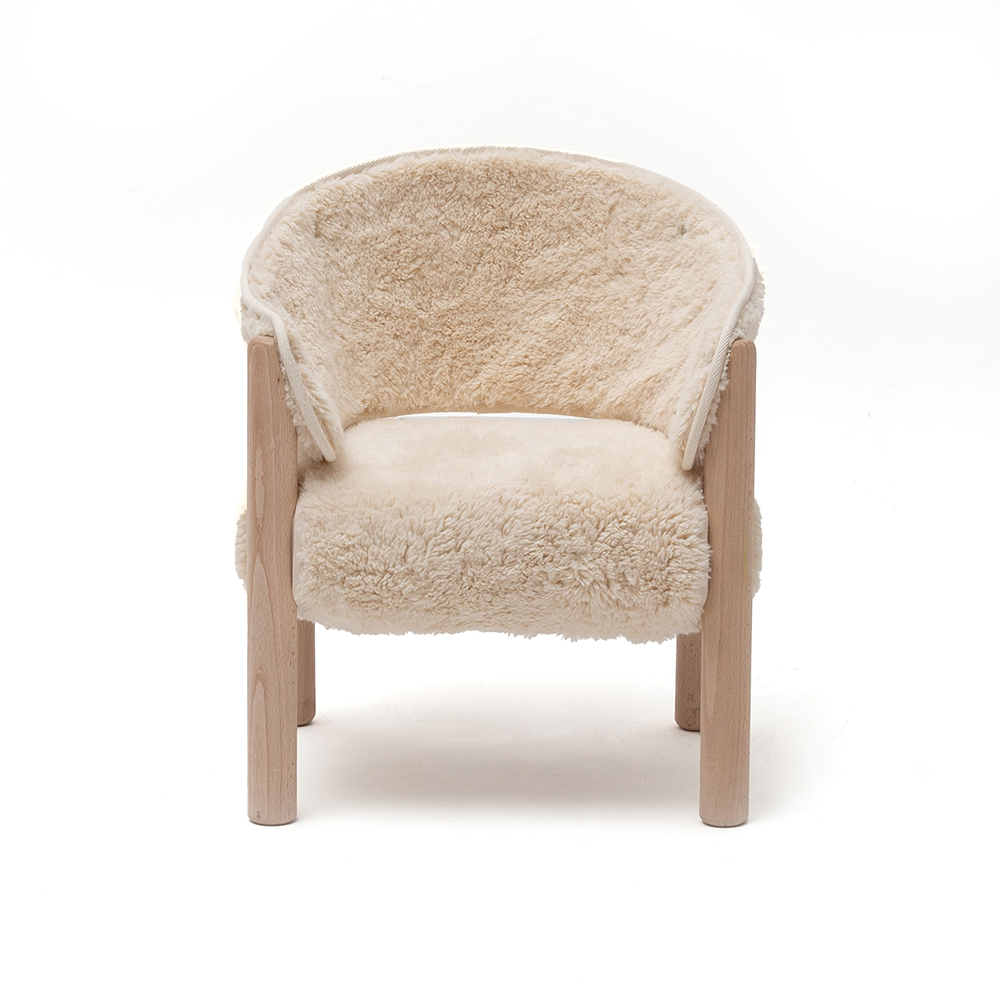Charlie Crane Children's High Chair 'SABA' Fur Milk