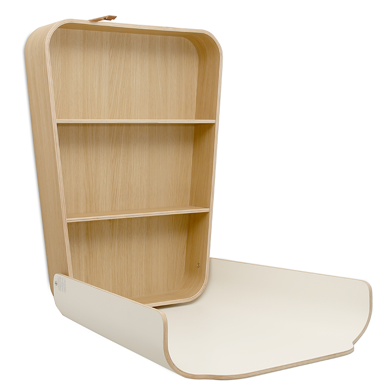 Charlie Crane Wandwickeltisch 'NOGA' White