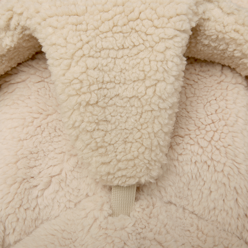 Charlie Crane Wippe Leno Sitzstoff in Milk Fur.