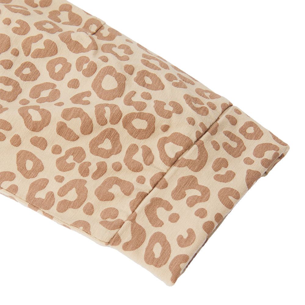 Cloby UV Jogger Pants Leopard Brown