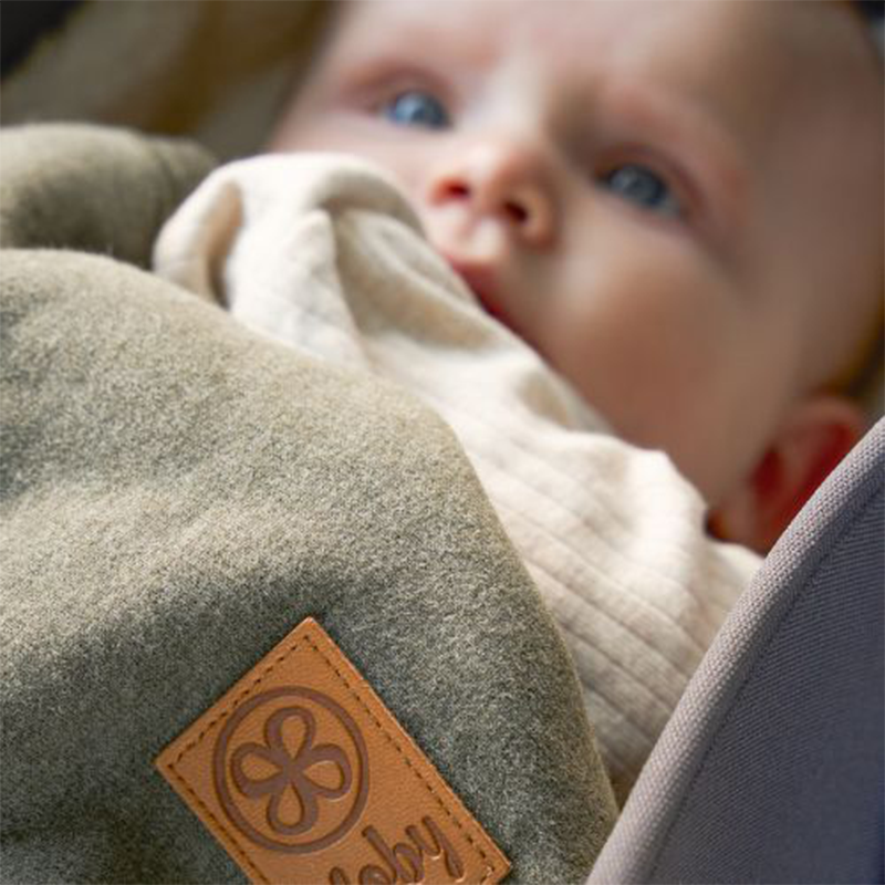 Cloby Teddy Blanket Forest Green