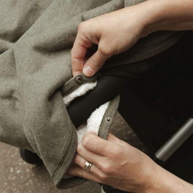 Cloby Teddy Blanket Forest Green