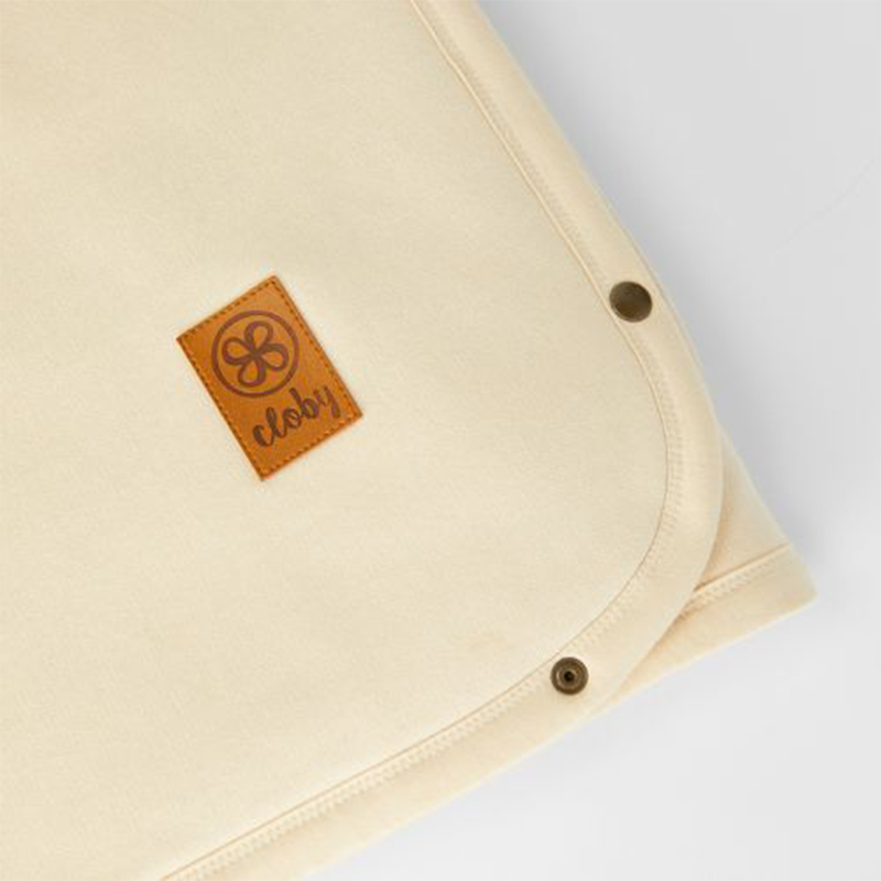 Cloby Teddy Blanket Off White