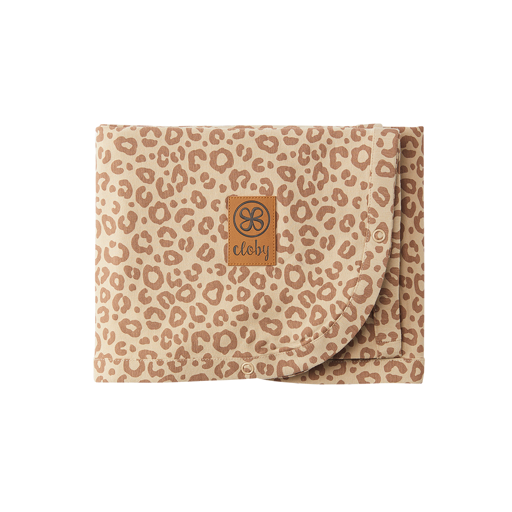Cloby UV-Decke UFP 50+ Leopard Brown - Online MY SNOWFLAKE