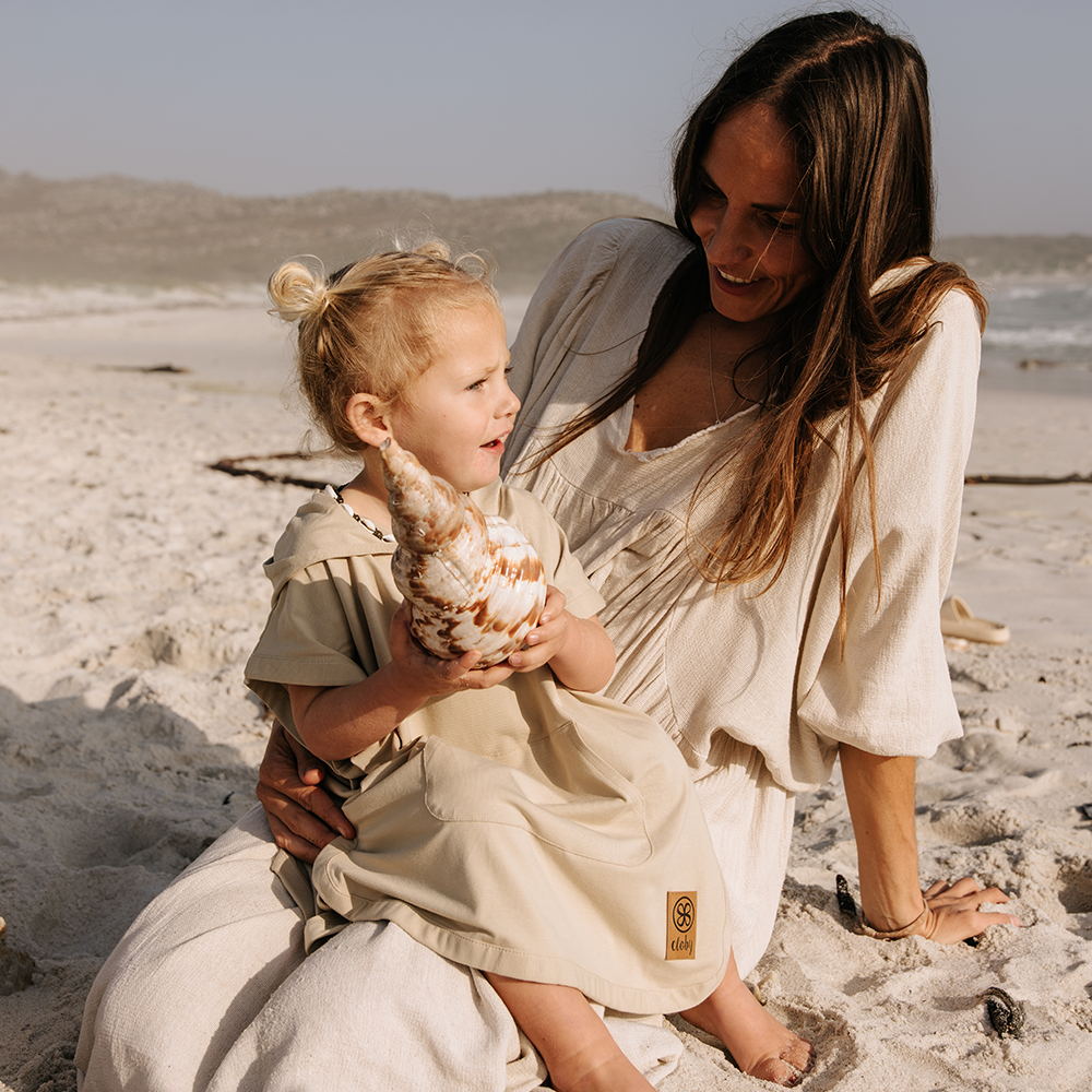 Cloby poncho anti-UV Sandy Beach