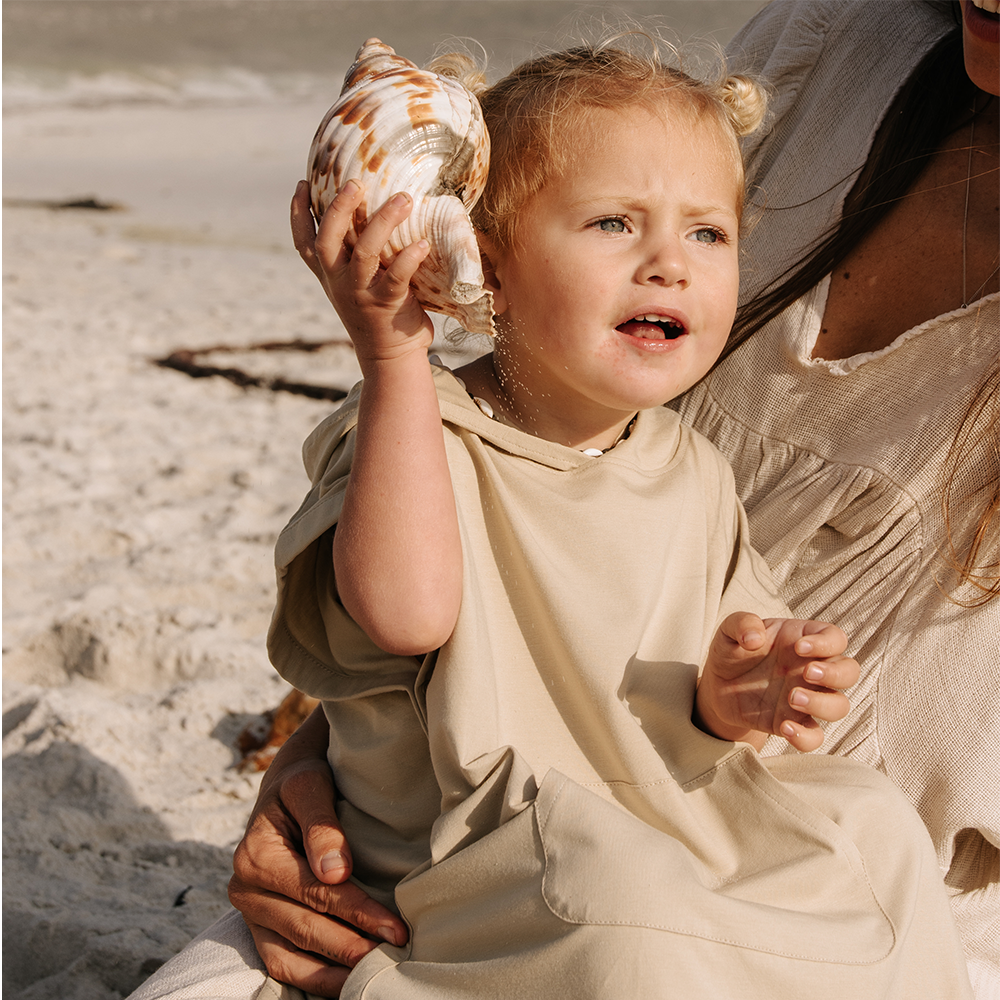 Cloby poncho anti-UV Sandy Beach