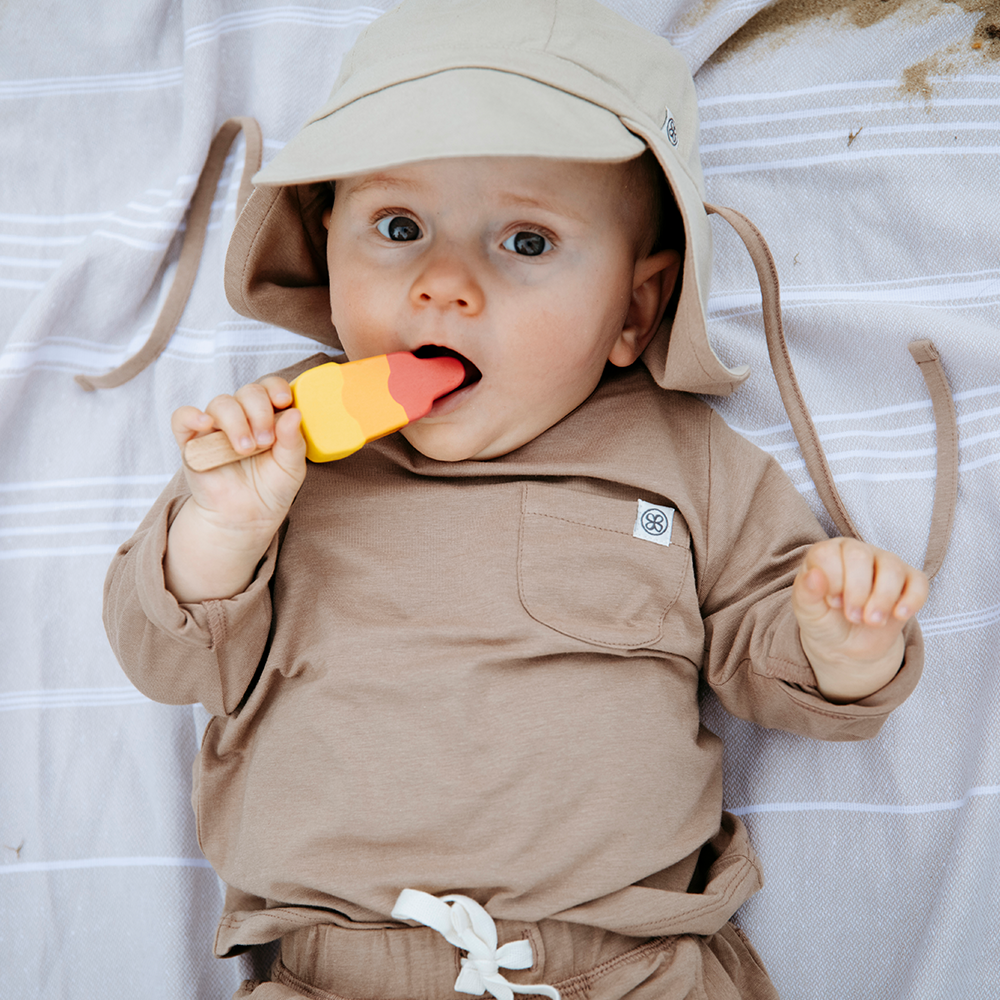 Cloby UV Long-Sleeve Shirt Peanut Brown