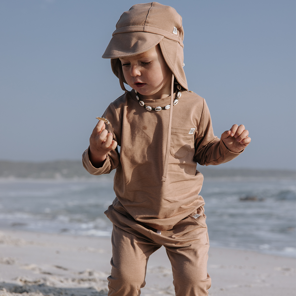Cloby UV Long-Sleeve Shirt Peanut Brown