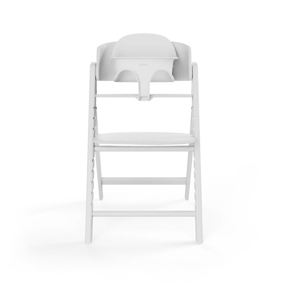 Cybex Click & Fold 3-in-1 High Chair All White