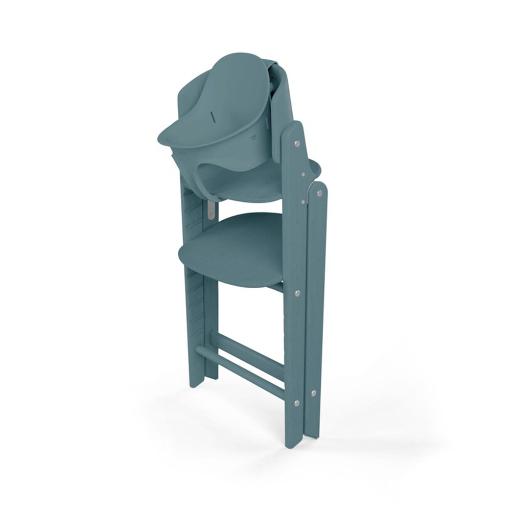 Chaise haute Cybex Click & Fold 3-en-1 Stone Blue