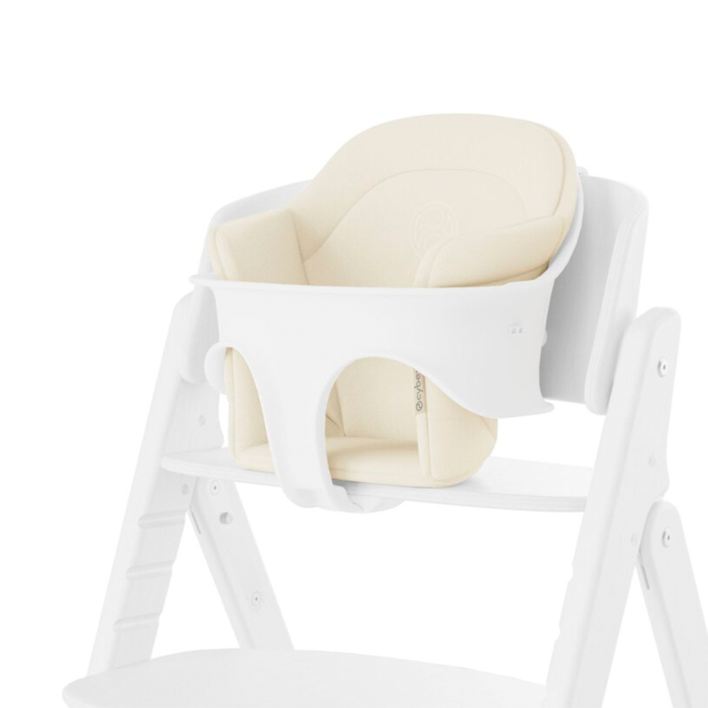 Cybex Click & Fold Incrustation de confort Canvas White