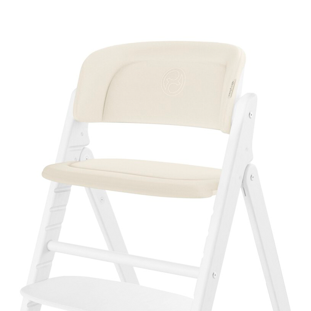 Cybex Click & Fold Incrustation de confort Canvas White
