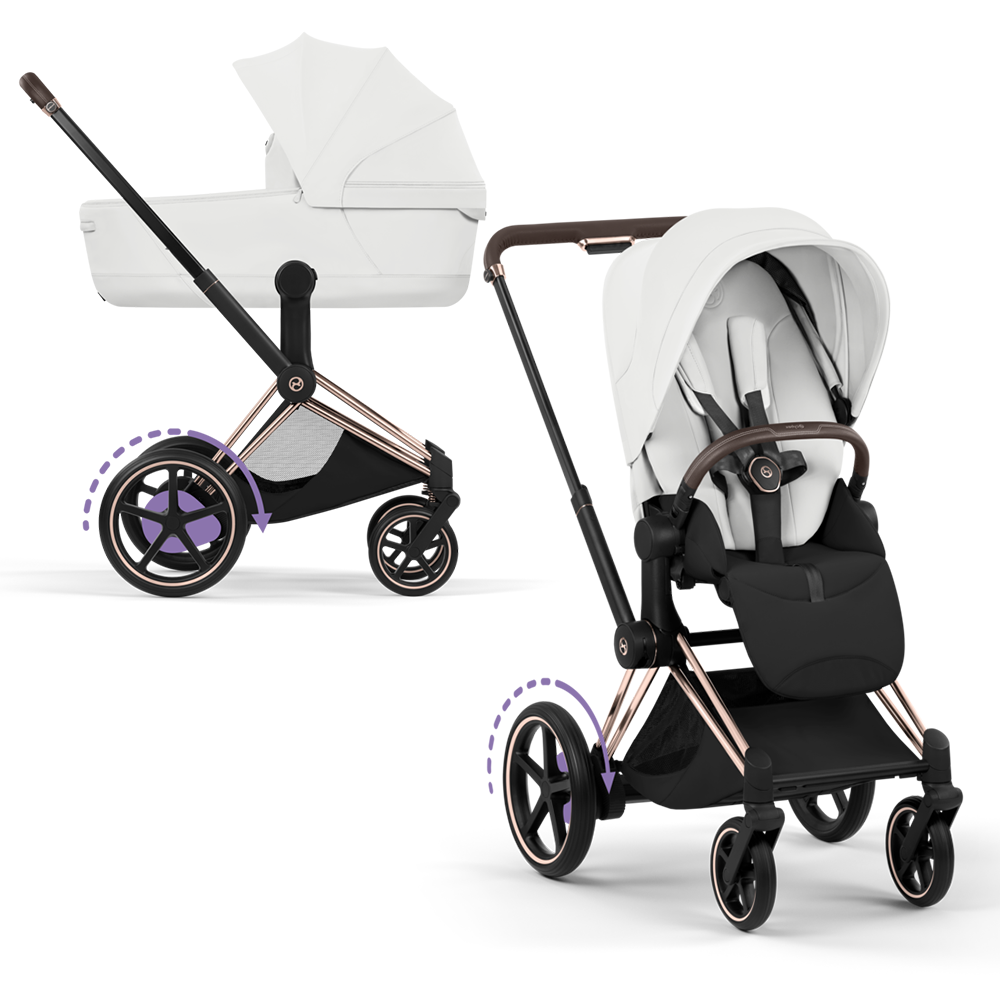 Cybex e-Priam Style Rosegold/Off White
