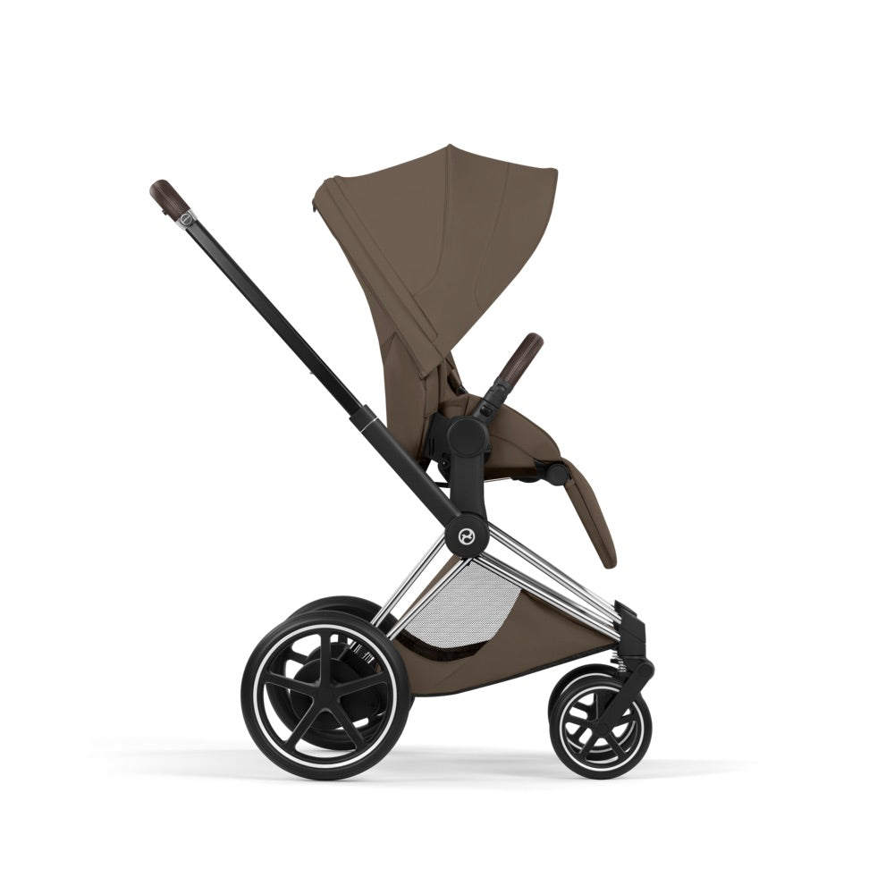 Cybex e-Priam Style Chrome Brown/Coconut Brown