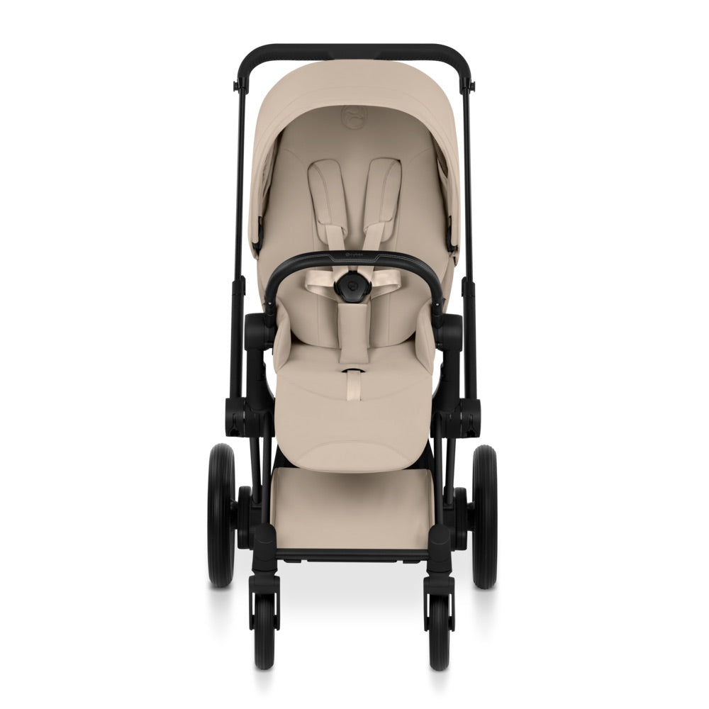 Cybex  e-Priam Style Matt Black/Cozy Beige