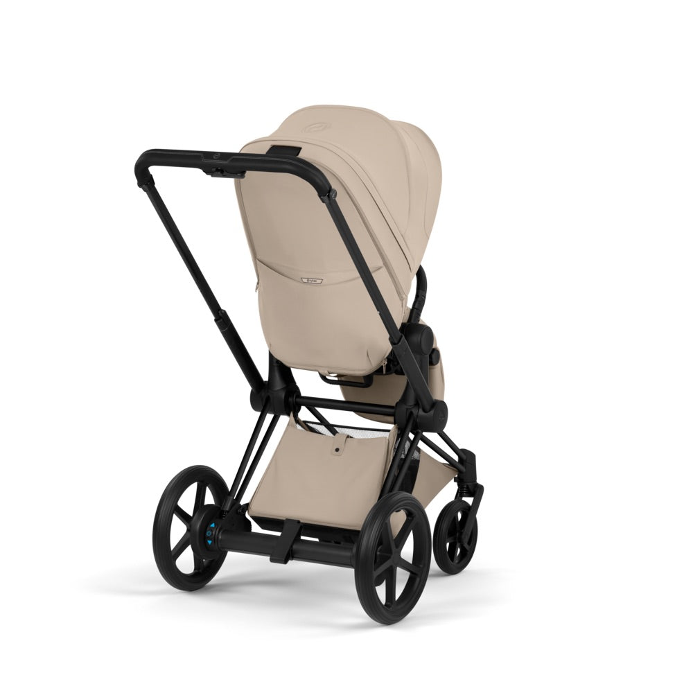 Cybex  e-Priam Style Matt Black/Cozy Beige