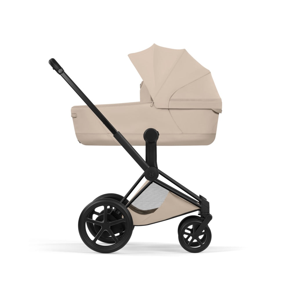 Cybex  e-Priam Style Matt Black/Cozy Beige