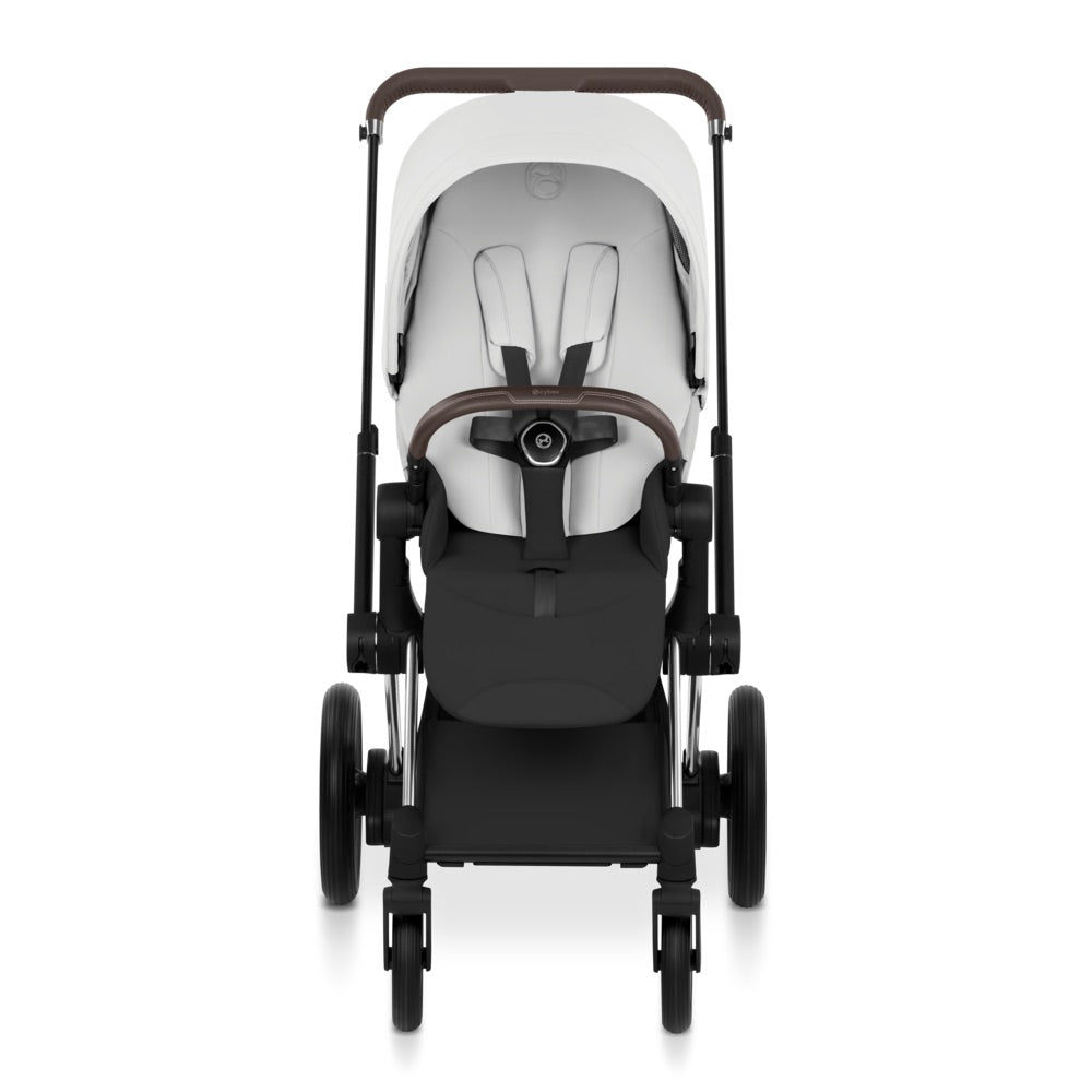 Cybex  e-Priam Style Chrome Brown/Off White