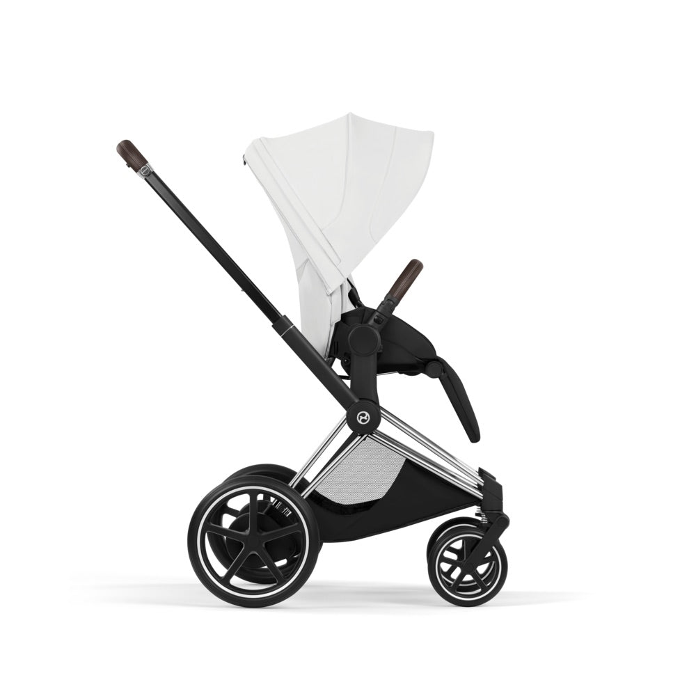 Cybex  e-Priam Style Chrome Brown/Off White