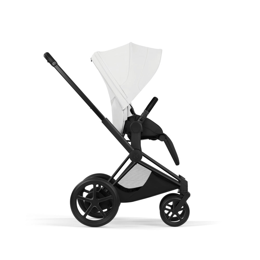Cybex  e-Priam Style Matt Black/Off White